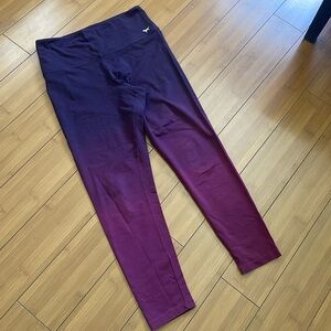 VS PINK gradient berry leggings Large
